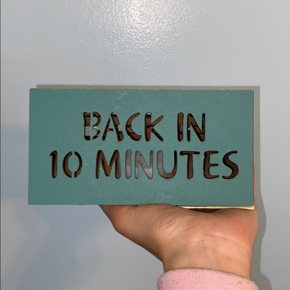 LED Desk Sign - Picture 2 of 4